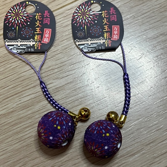 Niigata Prefecture Japan Souvenir Netsuke  Mini Kaleidoscope  Nagaoka Fireworks - Picture 3 of 7